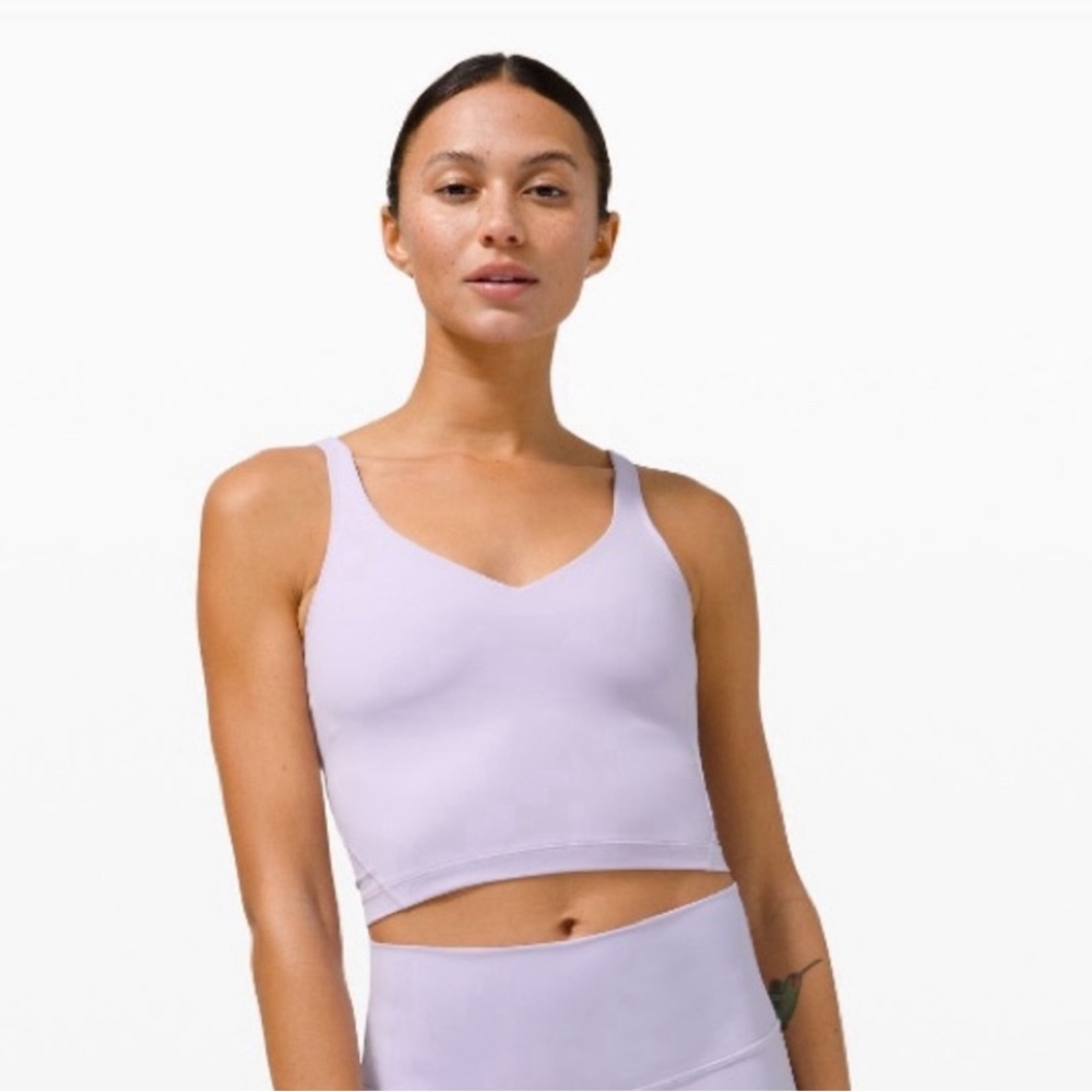 Lulu align tank lilac